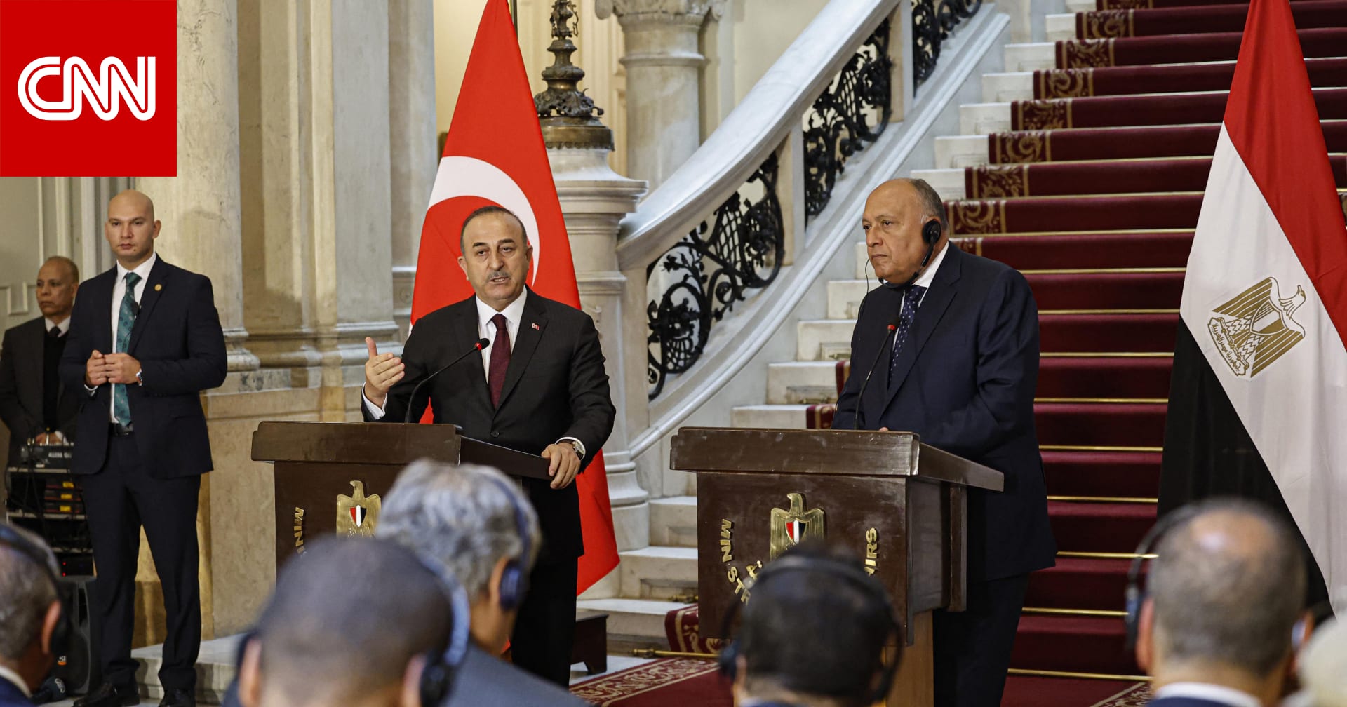 وزير خارجية تركيا يعلق على “عدم ارتياح” مصر لتواجد بلاده في ليبيا