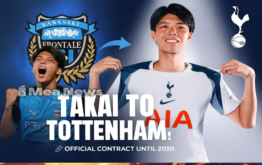 رسميًا.. توتنهام يخطف موهبة اليابان كوتا تاكاي حتى 2030!