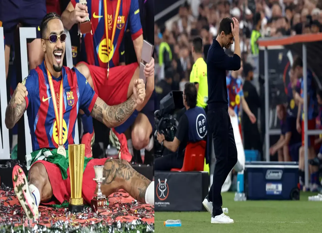 هل “شمت” في الملكي؟.. رسالة رافينيا الغامضة تثير الجدل بعد إقالة تشابي ألونسو (صور)