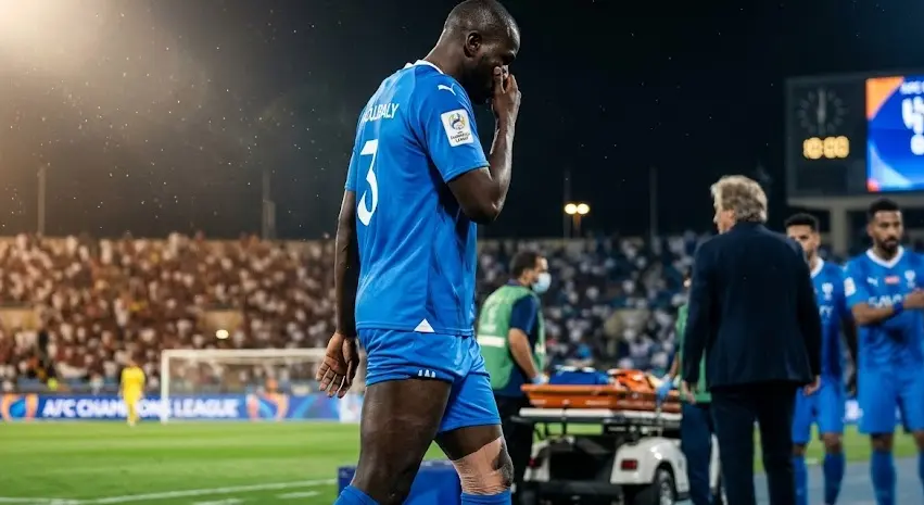 “صدمة دفاعية وهجومية” قائمة غيابات الهلال امام السد القطري في ثمن نهائي دوري ابطال آسيا للنخبة